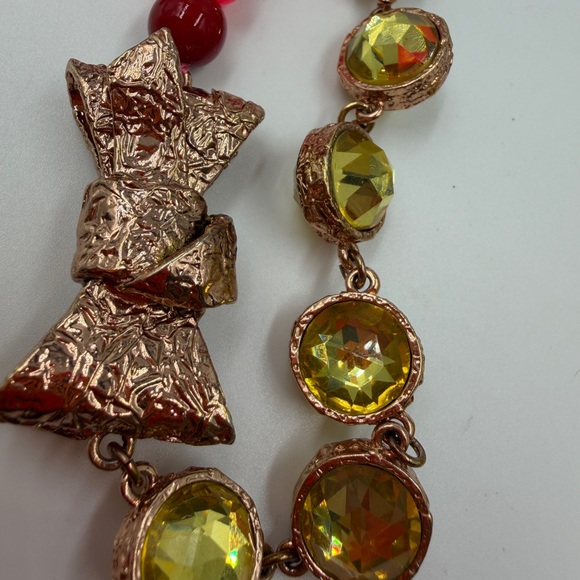 Marc by Marc Jacobs necklace bow Pink - Picture 6 of 7